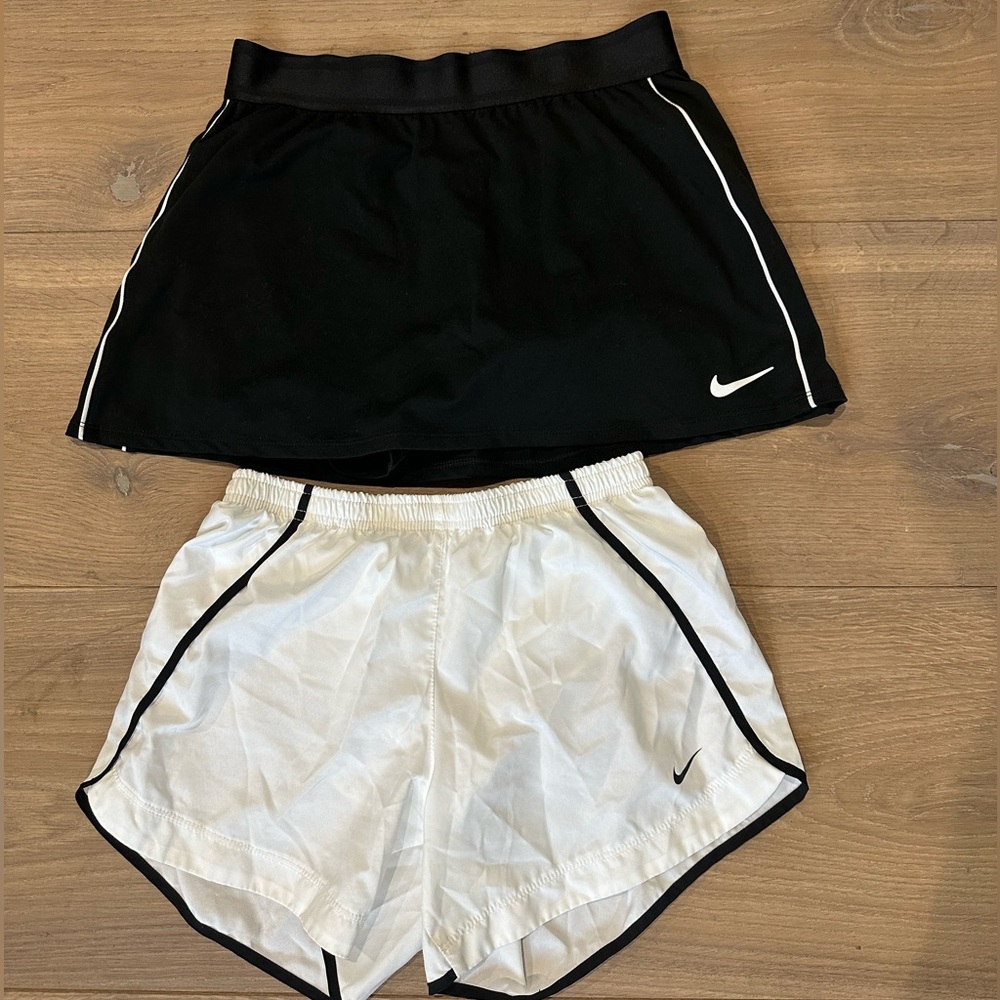 Nike Tennis Skirt & Running Shorts bundle